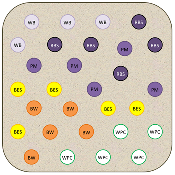 Monarch planting diagram for dry soils