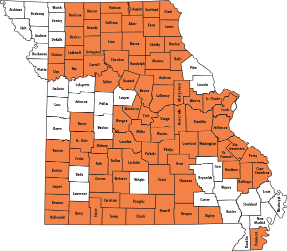 2025 CWD Portion Counties