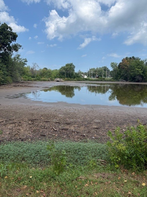 Lakeview Park Lake draining