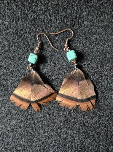 crafting with turkey feathers