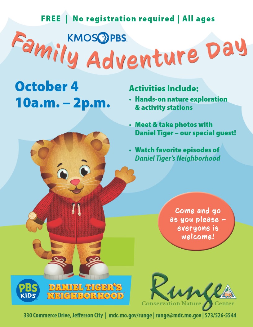 Family Adventure Day at Runge flyer