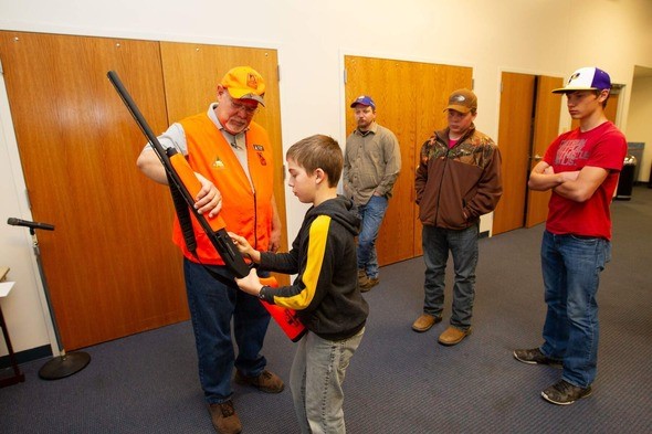 Firearm safety hunter ed