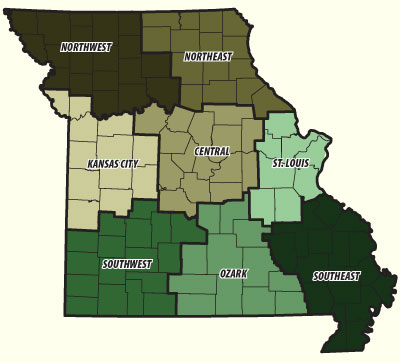 Regions Map